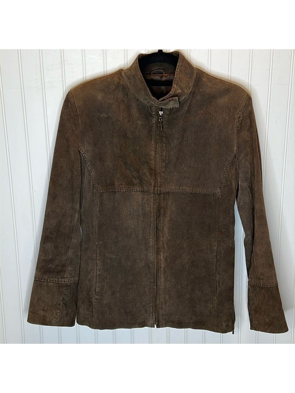 Collezione sa Leather Jacket Size Medium